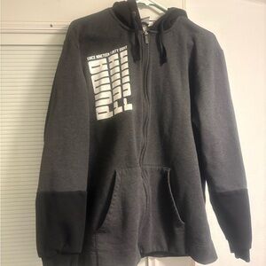 Puma Black and Gray Sweatshirt